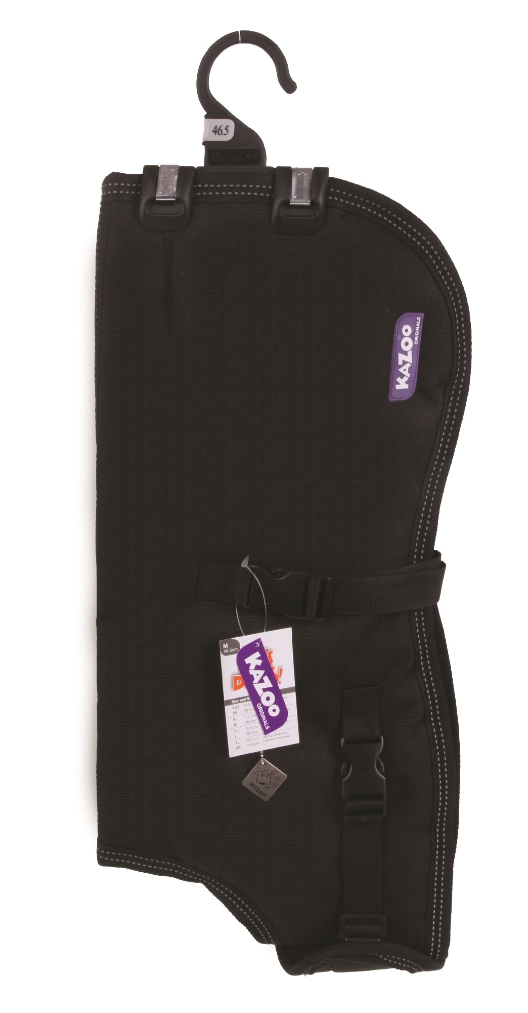 Kazoo Reflective Nylon Coat 79cm Black