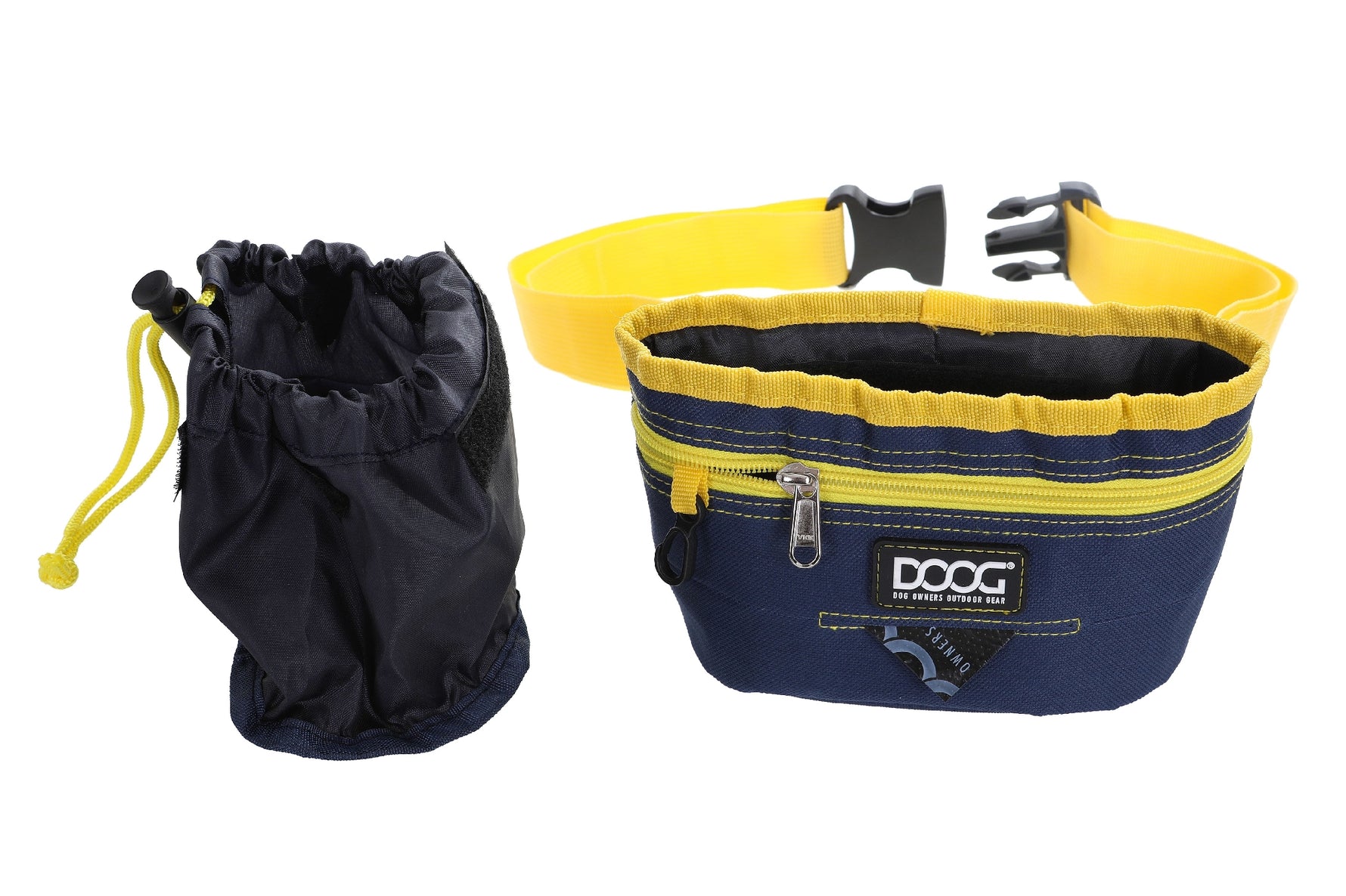 Doog Treat Pouch Navy/Yellow