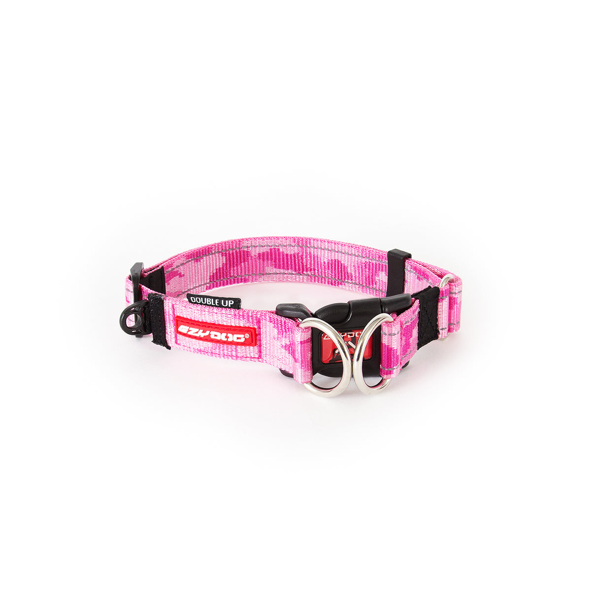 Ezy Dog Double Up Collar Pink [Sz:small]