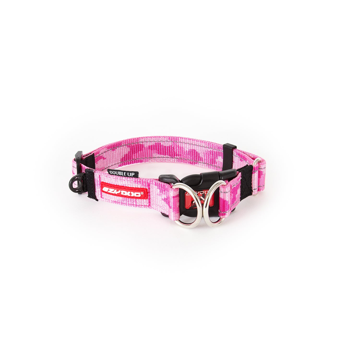 Ezy Dog Double Up Collar Pink [Sz:small]