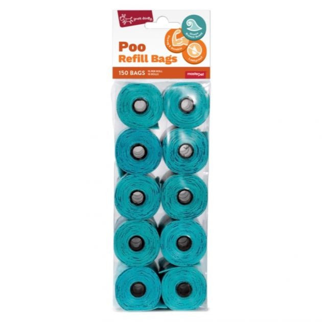 Yours Droolly Poo Bags Scented 150 Pack