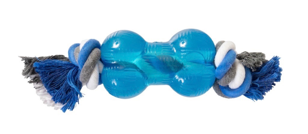 Yours Drooly Strong Bone With Rope Small