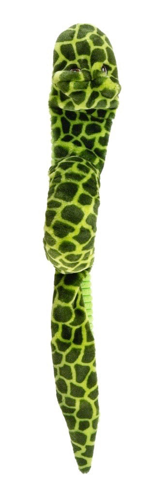 Yours Drooly Playmates Stretch Snake Green 75cm