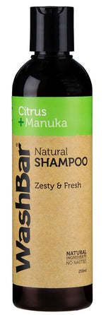 WASHBAR SHAMPOO CITRUS + MANUKA 250ML
