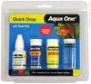 Aqua One QuickDrop pH Test Kit 6 to 7.8 Test Kit 100 Tests