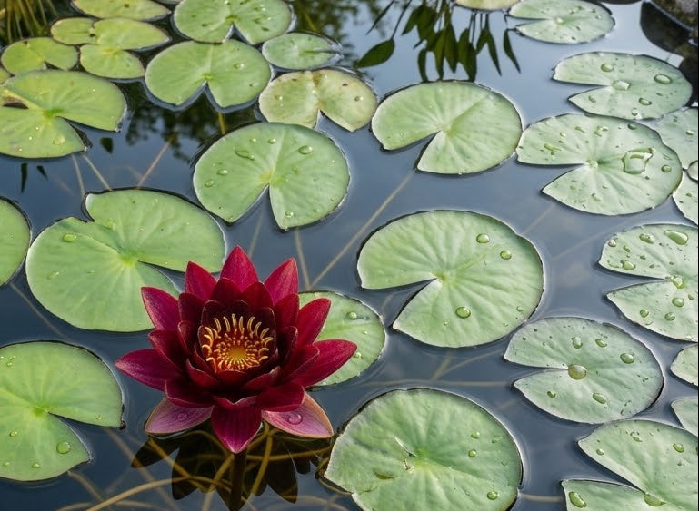 Black Princess Hardy Water Lily (nymphaea)- corm only