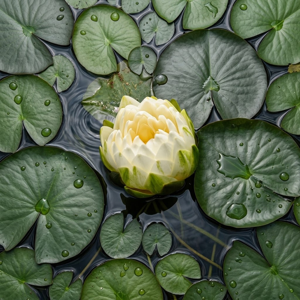 Gonnere Hardy Water Lily  Nymphaea - Corm only