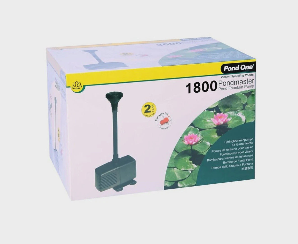 Pond One Pondmaster 1800 Fountain Pump