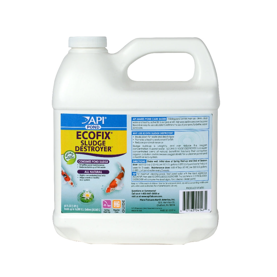 API Pond EcoFix Bacterial Sludge Destroyer 1.8L