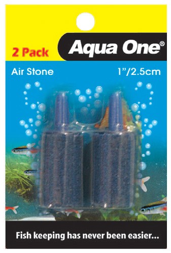 Aqua One Airstone 1 Inch 2.5cm 2pk
